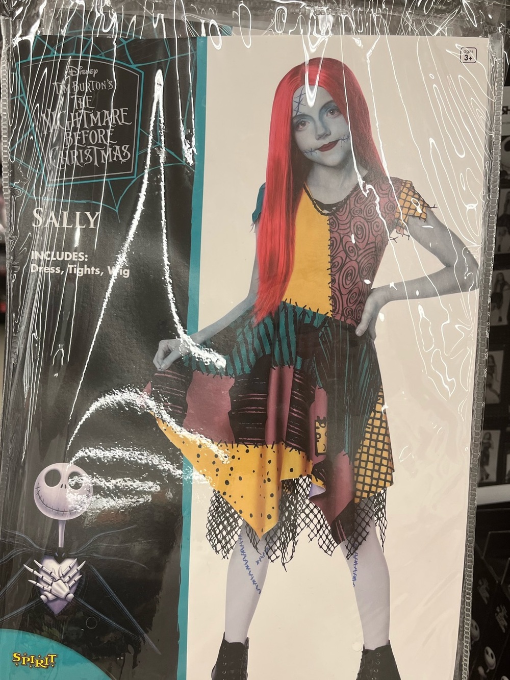 Disney Tim Burton Kid’s Deluxe Sally Costume-
"Nightmare Before Christmas"